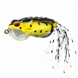 Poppin’ Frog, Yellow Speckled Black