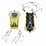 Poppin’ Frog, Yellow Speckled Black