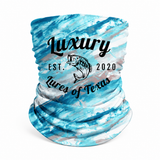 Luxury Face Shield /Neck Gaiter Sky Paint