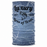 Luxury Face Shield /Neck Gaiter Lightning