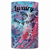 Luxury Face Shield/Neck Gaiter Paint Drop