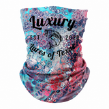 Luxury Face Shield/Neck Gaiter Paint Drop