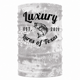 Luxury Face Shield /Neck Gaiter White Scale