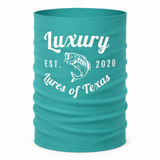 Luxury Face Shield /Neck Gaiter Aqua