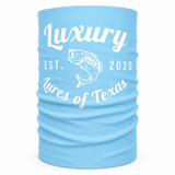 Luxury Face Shield /Neck Gaiter Sky Blue
