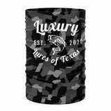 Luxury Face Shield /Neck Gaiter Dark Camo