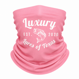 Luxury Face Shield /Neck Gaiter Pink