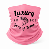Luxury Face Shield /Neck Gaiter  Pink
