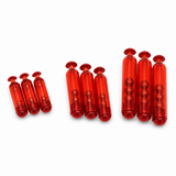 Luxury Red Barrel  Rattles