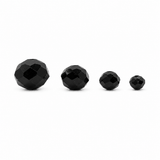 Luxury Glass Beads Black