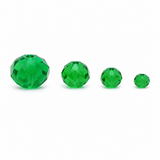 Luxury Glass Beads Malachite Green