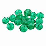 Luxury Glass Beads Malachite Green
