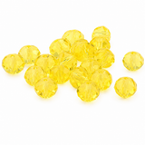 Luxury Glass Beads Citrine Yellow