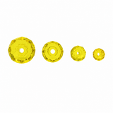 Luxury Glass Beads Citrine Yellow