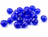 Luxury Glass Beads Dark Blue