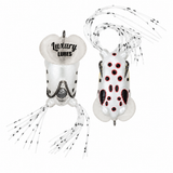Poppin’ Frog, White Speckled Red/Black