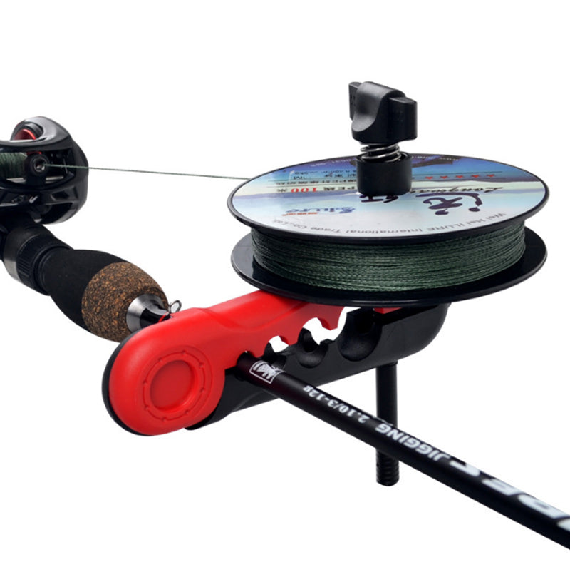 Fishing Line Spooler Fishing Line Winder Fishing Reel Spooling Station With  Clamp Adjustable Spool Holder Tackle For Fishermen Multifunctional Sea Ro