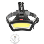 Rechargeable Wide Angle COB LED Headlamp