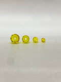 Luxury Glass Beads Citrine Yellow