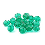 Luxury Glass Beads Malachite Green